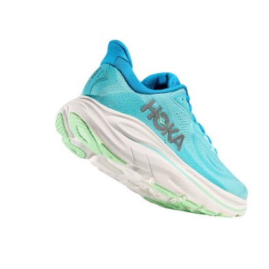 Zapatillas Hoka Clifton 10 mujer Skyward Blue/ Cielo Blue ahora recorrido e impacto más suaves