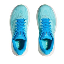 Zapatillas Hoka Clifton 10 mujer azul par