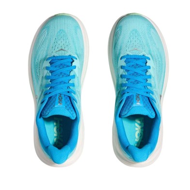 Zapatillas Hoka Clifton 10 mujer azul par