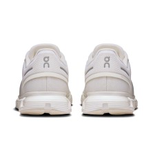 Zapatillas On Running Cloud 6 mujer blanco roto talones