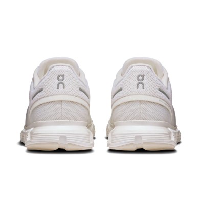 Zapatillas On Running Cloud 6 mujer blanco roto talones