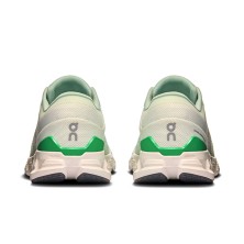 Zapatillas On Running Cloud X 4 mujer Aloe/ Honeydew talones zapatillas flexibles y versátiles