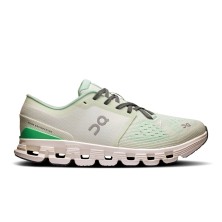 Zapatillas On Running Cloud X 4 mujer Aloe/ Honeydew