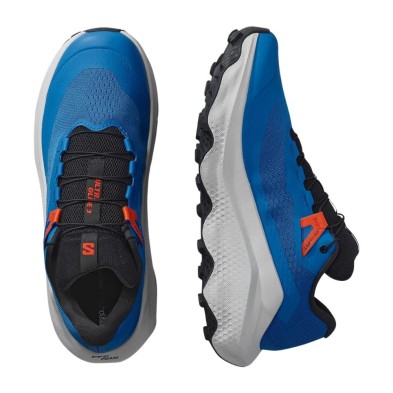 Zapatillas Salomon Ultra Glide 3 hombre French Blue/ Lunar Rock/ Cherry Tomato par amortiguación fenomenal