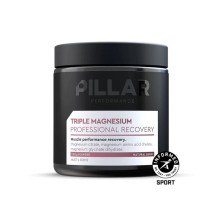Bote Pillar Performance Triple Magnesium Professional Recovery 200g Frutos del Bosque