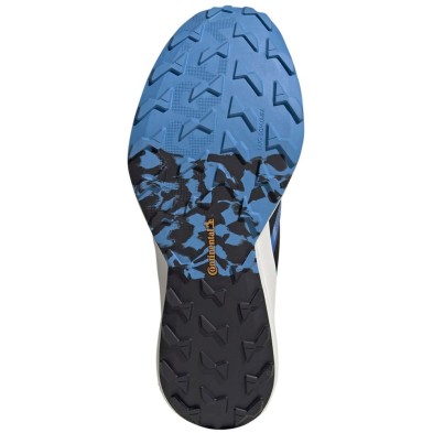 Zapatillas Adidas Terrex Agravic Speed Pulse Blue/ Core Black /Semi Impact Orange suela Continental