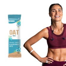 Barrita Weider Oat Bar 60g Blueberries sin aceite de palma
