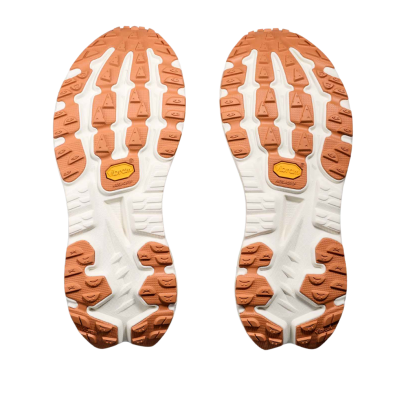 Zapatillas Hoka Mafate X Hombre amarilla naranja suela vibram megagrip