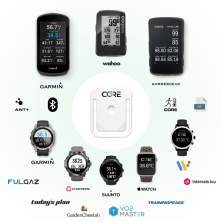 Sensor CORE 2 de temperatura corporal  compatible con las marcas