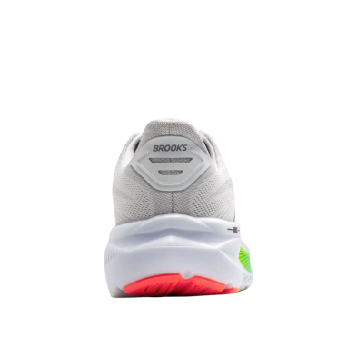 Zapatillas Ghost 17 hombre Brooks blanco verde talón