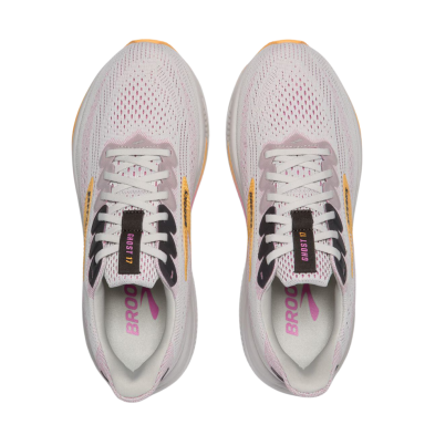 Zapatillas Ghost 17 mujer brooks Oyster/ Apricot/ Pink par