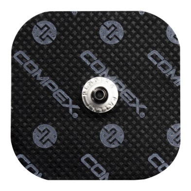 Compex Electrodos pequeños 1-Snap 50x50 para electroestimuladores