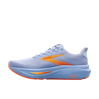 Zapatillas Ghost 17 mujer brooks Blue Heron/ White/ Orange perfil