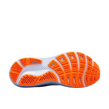 Zapatillas Ghost 17 mujer brooks azul blanco naranja suela naranja