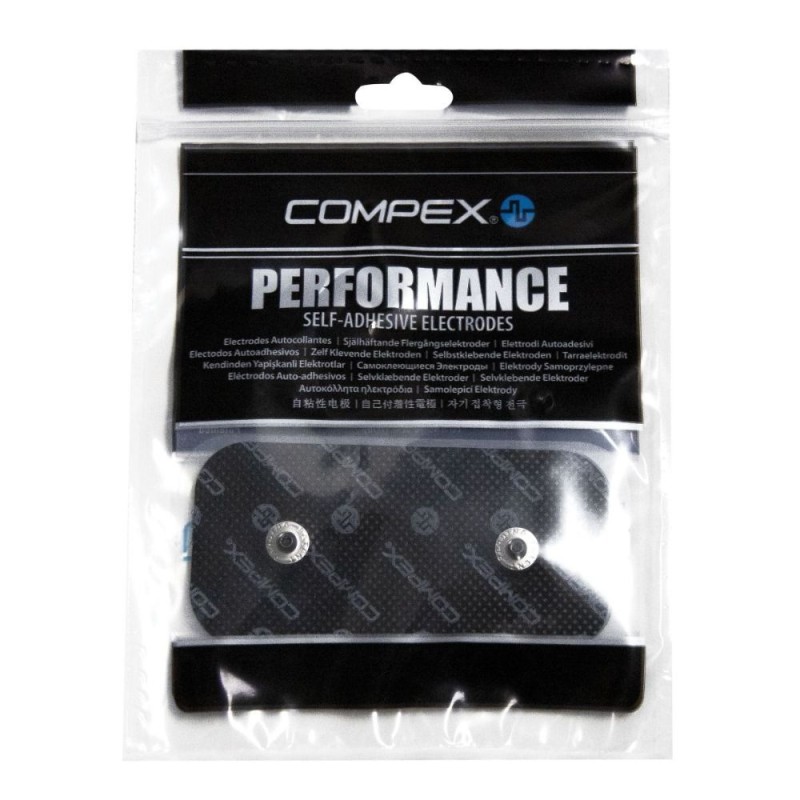 Electrodos Compex Performance grandes 2-Snap 50x100mm