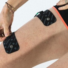 Electrodos Compex Performance grandes 2-Snap 50x100mm electrodos en cuádriceps