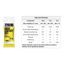226ers High Energy Gel XS 45g Limon