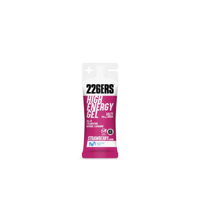 226ers High Energy Gel XS 45g Fresa salada