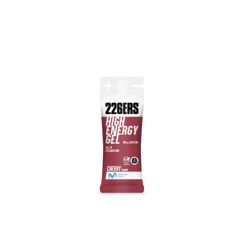 226ers High Energy Gel XS 45g Cereza con cafeína