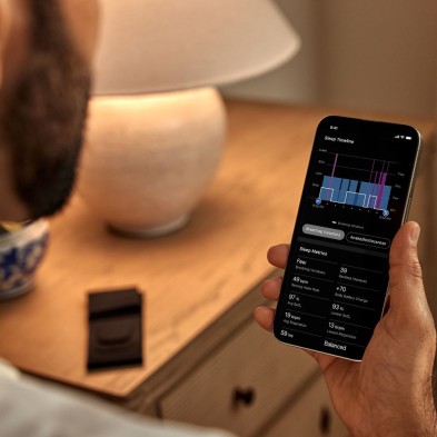 Brazalete de sueño inteligente Garmin Index Sleep Monitor sincronización de datos sencilla