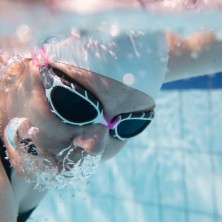 Gafas de natacion Zoggs Predator regular rosa blanco