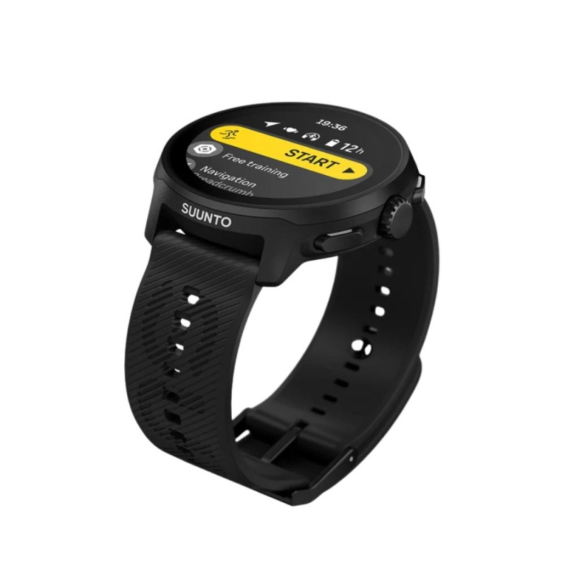Reloj Deportivo GPS Suunto Run All Black silicone strap Electrónica
