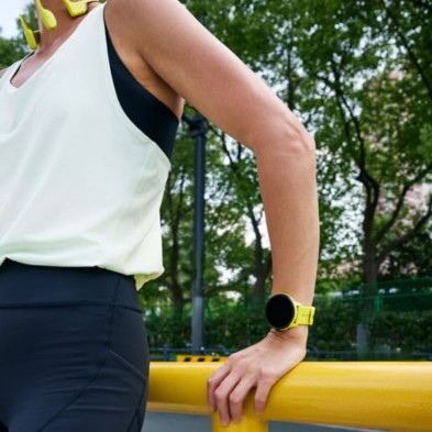 Reloj Deportivo GPS Suunto Run Lime correa silicona para corredoras y corredores