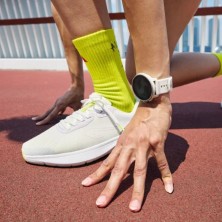 Reloj Deportivo GPS Run Frost Gray correa silicona