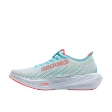 Zapatillas Brooks Hyperion 3 Mujer White/Pink Clay/Atomizer amortiguación DNA flash