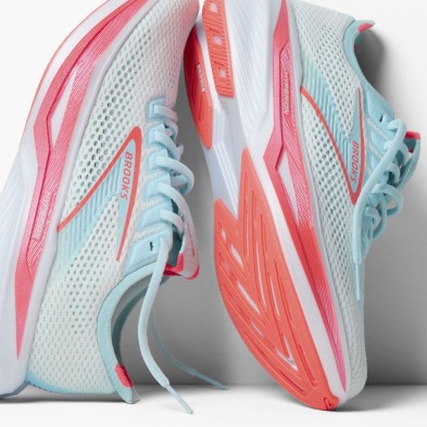 Zapatillas Brooks Hyperion 3 Mujer White/Pink Clay/Atomizer