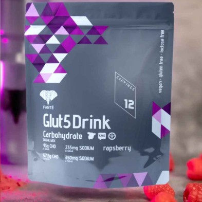 Glut 5 Drink frambuesa 560 g formato bolsa de 560 gramos