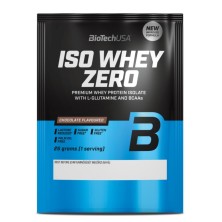 Iso Whey Zero Biotech Lactose Reduced proteína en polvo monodosis Chocolate