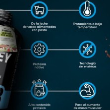Iso Whey Zero Biotech Lactose Reduced proteína en polvo 500gr Chocolate características