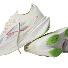 Zapatillas Brooks Hyperion Max 3 Mujer Coconut/ Green Gecko/ Pink Clay