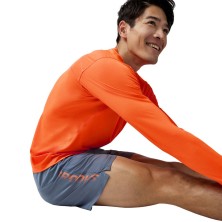 Pantalón running Brooks Journey 5" Short hombre Storm/ Speed logo estirando