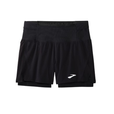 Short Brooks High Point 5" 2 en 1 2.0 hombre Black