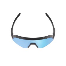 Gafas 100% Slendale XS Youth Matte Black/ Hiper Blue Multilayer Mirror lens