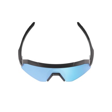 Gafas 100% Slendale XS Youth Matte Black/ Hiper Blue Multilayer Mirror lens