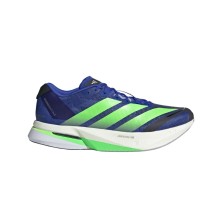 Zapatillas Adidas Adizero Boston 13 Hombre Lucid Blue/ Lime Burst/ Core Black
