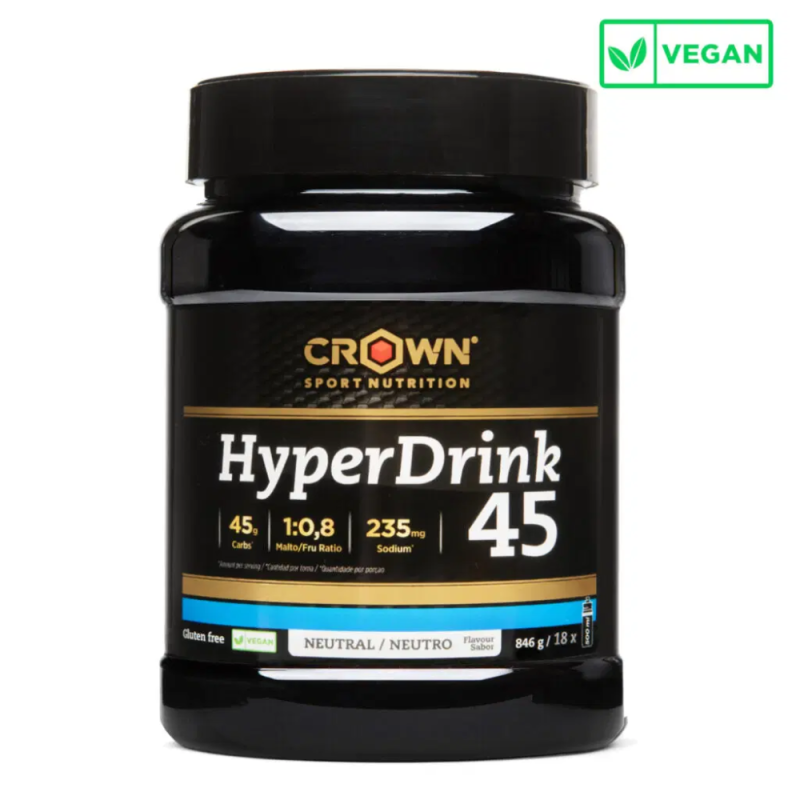 Energy drink Crown Sport Nutrition Hyperdrink 45 neutro 846 grs