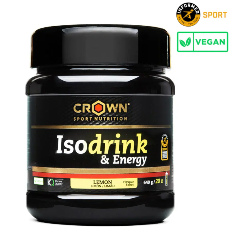 Isodrink & Energy Crown Sport Nutrition 640gr Limón