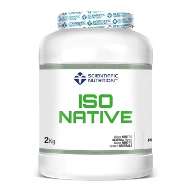 Iso Native Scientiffic Nutrition Proteina en polvo 2kg Neutro