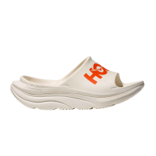 Sandalias Hoka Ora Athletic Slide Frost/Lava perfil