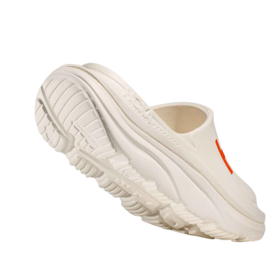 Sandalias Hoka Ora Athletic Slide Frost/Lava suela