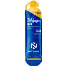 Gel energético Nutrinovex Longogel 360 PRO 75g cafeína Plátano