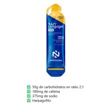 Gel energético Nutrinovex Longogel 360 PRO 75g cafeína Plátano