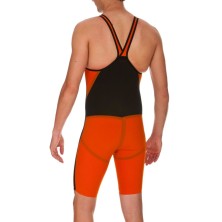 Tritraje Arena Powerskin Carbon Pro hombre naranja compresión inteligente