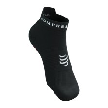 Calcetines Compressport Pro Racing V4.0 Run Low Black/White