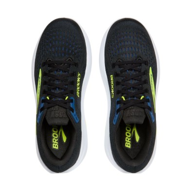 Zapatillas Brooks Ghost Max 3 hombre negro amarillo fluor par