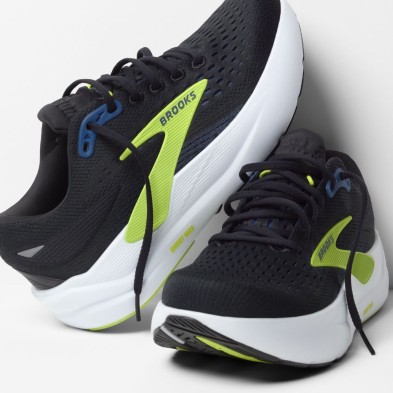 Zapatillas Brooks Ghost Max 3 hombre Black/ Navy/ Acid Lime zapatillas para asfalto